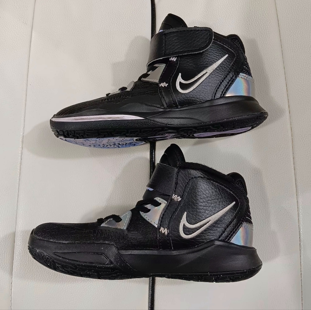 Nike Kids 11C Kyrie Infinity Black Casual Play School Everyday Shoes Unisex - Picture 4 of 9